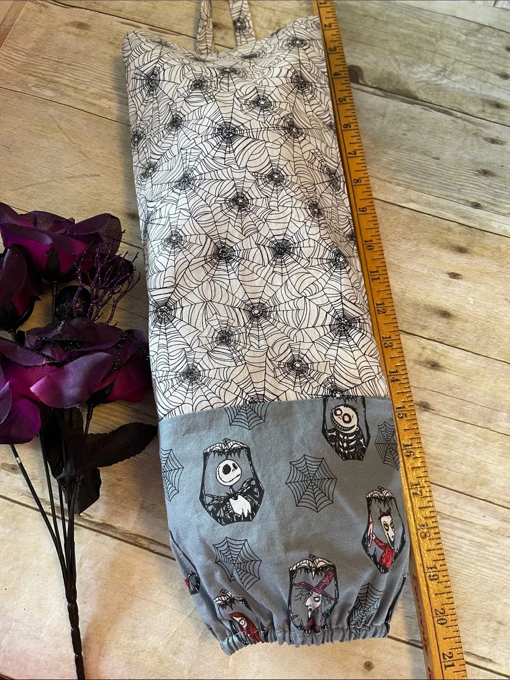 Nightmare Before Cmas Characters Grocery Bag Holder